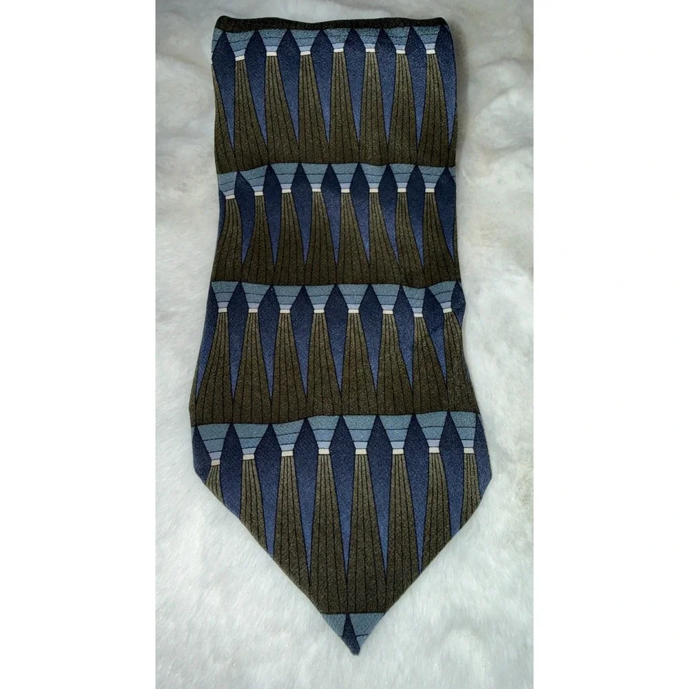 Vintage 1996 Grateful Dead 100% Silk Smokestack Lightnin' Ninth Set Mens Necktie
